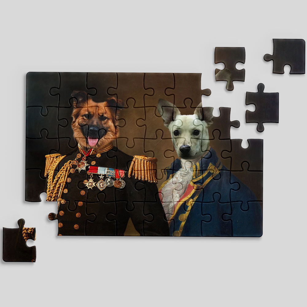 Der Admiral und Schriftsteller - Puzzle