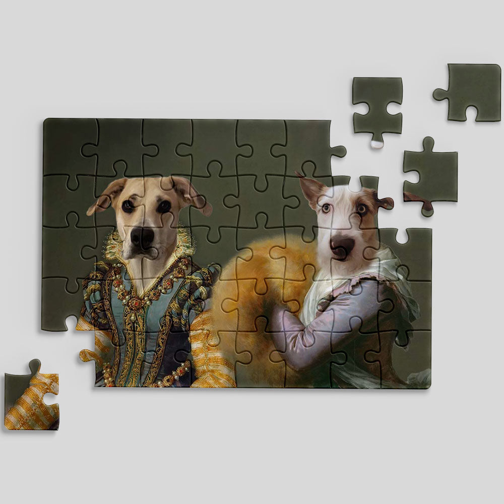 Die Königin und Fräulein Anna - Puzzle