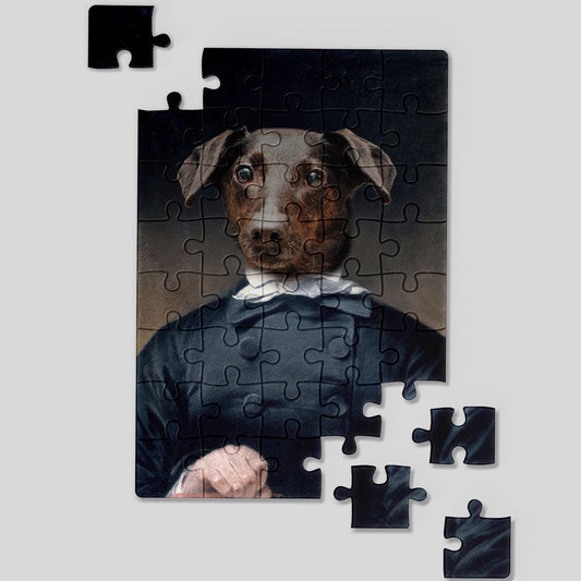 Haustier in Schwarz - Puzzle