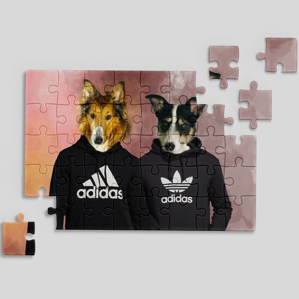 Die Homies in Schwarz - Puzzle